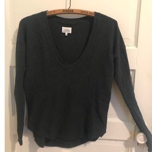 Aritzia Wilfred Waffle Knit Cashmere Longsleeve